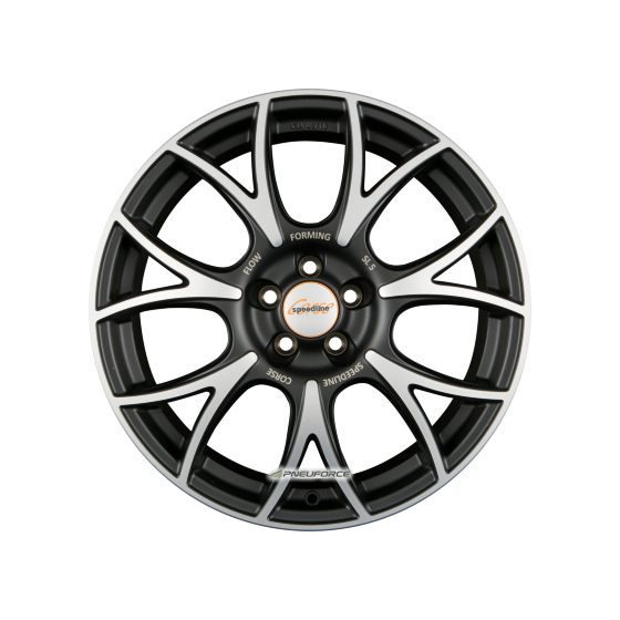 SPEEDLINE - SL5 VINCITORE JETBLACK-MATT-FRONTKOPIERT 7,5X18 LK:5/114,3 ET:40 ML:82